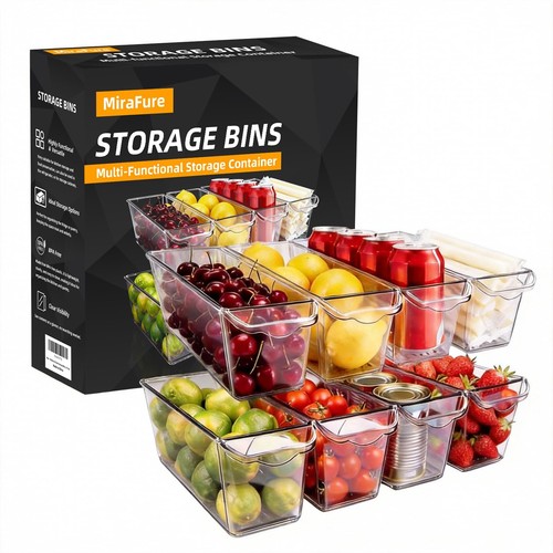 Pack fridge storage - pack, bins