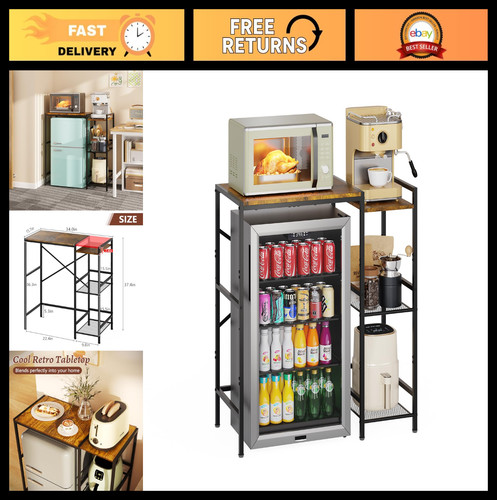 Adjustable mini fridge - adjustable, stand