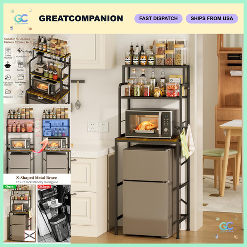 Tier mini fridge - 3-tier, shelf