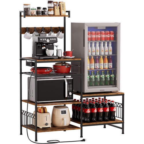 Black mini fridge stand tier - fridge,