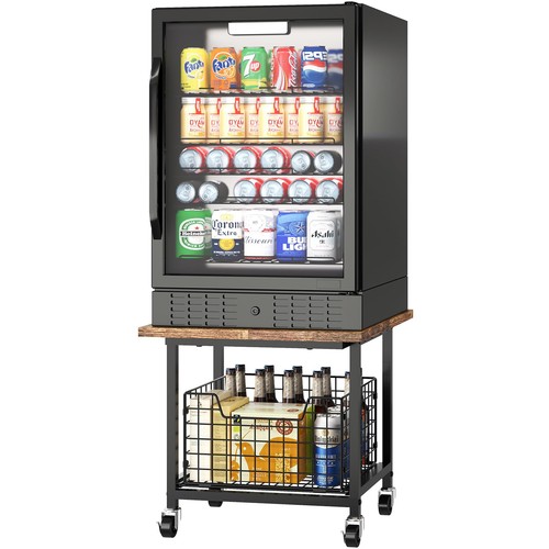 Mini fridge stand with - mini,