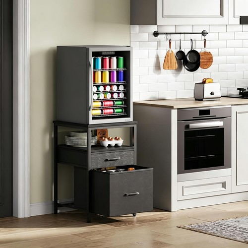 Herture mini fridge - fridge, stand