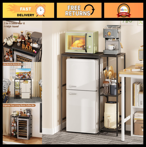 Compact mini fridge stand with - fridge,